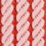Sangle Cordage 25&nbsp;mm bag strap, capucine/rose sakura/gold