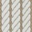 Bandoulière Sangle Cordage 25&nbsp;mm, beige marfa/gris pâle/gold