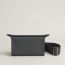 Hermès Videpoches bag, gris misty/noir/gris misty