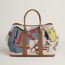 Garden Party 49 voyage bag, gris misty/citron/écru/beige/alezan