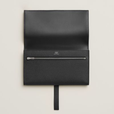 レザー - ブラック - すべての財布 | Hermès - エルメス-公式サイト