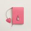 Couverture de carnet Secret, rose azalée/orange field