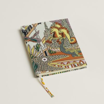 HERMÈS ノート　Faubourg blank notebook Faubourg blank notebook - Grey | Hermès Thailand
