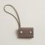 Hermèsnap card holder, étoupe