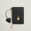 Secret notebook cover, noir/vert vertigo/blanc