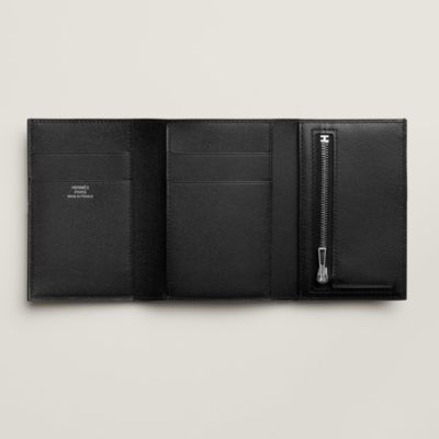 ☆HERMES☆直営店買付☆Bearn Mini Monocromatico/Madame Bearn mini monochrome wallet | Hermès USA