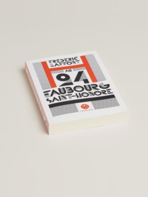 Livro "Au 24 Faubourg Saint-Honoré", versão em francês, Exibir: acima, above, visualizar 2 de 3