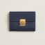 Charniere Compact wallet, bleu nuit