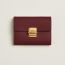 Charniere Compact wallet, rouge H