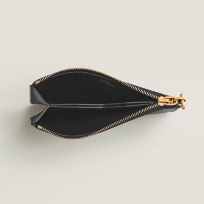レザー - ブラック - すべてのカードケース | Hermès - エルメス-公式