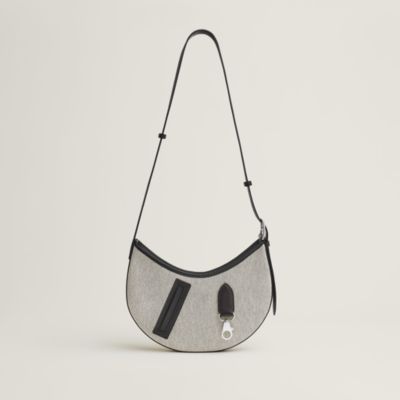 人気♪【HERMES】P'tit Arcon Toile & Cuir バッグ P'tit Arcon Toile & Cuir bag | Hermès Mainland China