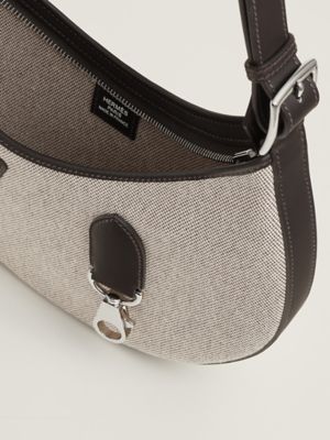 P'tit Arcon Toile & Cuir bag, View: above, above, view 3 of 5