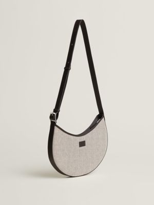 P'tit Arcon Toile & Cuir bag, View: Back, back, view 4 of 5