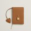 Secret notebook cover, gold/poudre/grège pâle