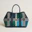 Garden Party 36 bag, écru/beige/Prusse/vert/bleu de Prusse, no stock