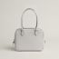 Plume mini bag, gris perle