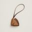 Cheval Tresse charm, gold/chocolat