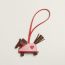 Rodeo Robeo Coeur PM charm, terre/capucine/rose sakura/terre