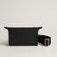 Sac Hermès Videpoches, noir/noir/blanc