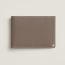H Sellier card holder, étoupe
