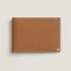H Sellier card holder, gold