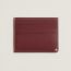 H Sellier card holder, rouge H