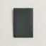 H Sellier card holder, vert mangrove/noir