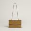 Coulisseaux To Go wallet, bronze doré
