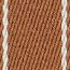 Sangle Wooly Sellier bicolor bag strap, gold/new écru/gold
