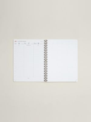 Semainier semestrial agenda refill 2026, View: above, above, view 2 of 3