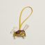 Rodeo Robeo Plush PM charm, craie/terre/jaune de Naples
