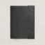 Coins de Malle passport holder, noir