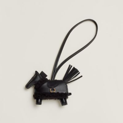 HERMES Rodeo PM キーホルダー Rodeo PM charm - Brown | Hermès USA