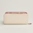 Silk'In Classique long wallet, craie/paille/orange