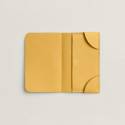 HERMES ドゴン　レザー カードケース ベージュ　イエロー HERMES（エルメス） （新品・未使用品）HERMES ドゴン トゴ ベージュ