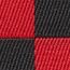 Sangle Casaque 50&nbsp;mm bag strap, caban/rouge radieux/noir