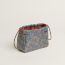 Trousse Fourbi 20, bleu jean/capucine/fauve