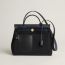 Herbag Zip 31口袋手提包, 黑色/黑色/靛藍, 一旦商品到貨，我們將第一時間通知您。