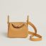 Lindy II mini bag Toile & Cuir, paille/paille, no stock