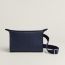 Sac Hermès Videpoches, bleu nuit