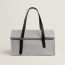 Tasche Ètrivière Shopping Voyage, écru/noir/noir