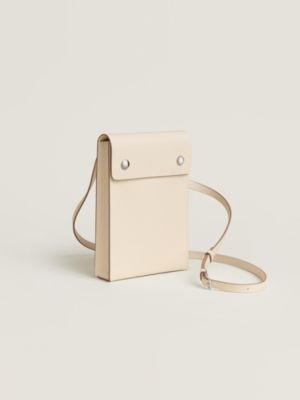 Hermèsnap Vertical To Go pouch, View: side, side, view 2 of 4