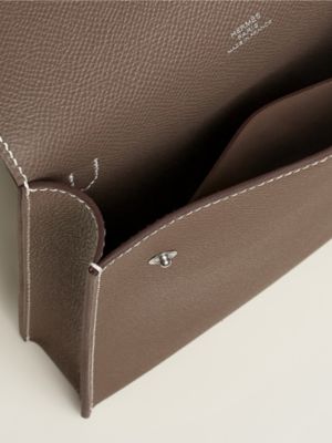 Hermèsnap Vertical To Go pouch, View: above, above, view 3 of 4