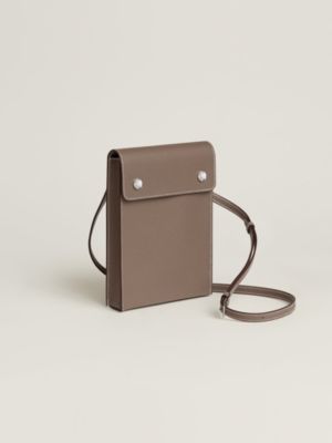 Hermèsnap Vertical To Go pouch, View: side, side, view 2 of 4