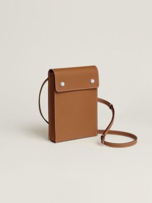 Hermèsnap Vertical To Go pouch, View: side, side, view 2 of 4