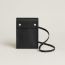 Hermèsnap Vertical To Go pouch, noir, We will notify you when this product is back in stock