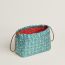 bleu hydra/bambou/fauve