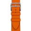 Cape Cod Large model 37&nbsp;mm Single Tour Watch Strap, long, orange, no stock