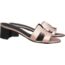 Oasis sandal, rose gold