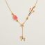 Cheval necklace, casaque